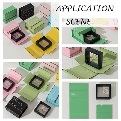 Cardboard Paper Jewelry Gift Boxes OBOX-G016-A03-1