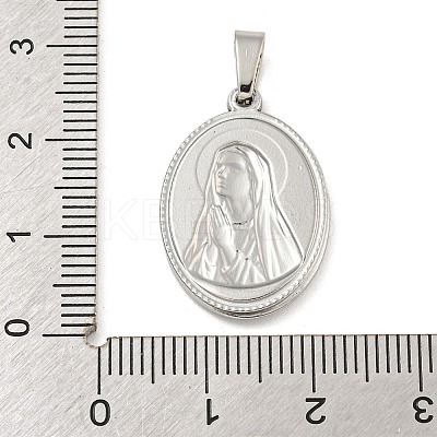 Non-Tarnish 304 Stainless Steel Pendants STAS-B071-02A-22P-1