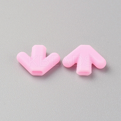 Arrow Silicone Eyeglasses Ear Grips Sleeve Holder AJEW-WH0258-889C-1