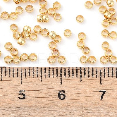 Brass Crimp Beads KK-N254-42A-G-1