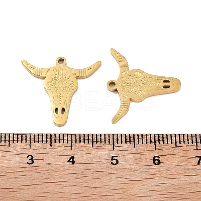 Ion Plating(IP) 316 Surgical Stainless Steel Pendants STAS-U014-49G-1