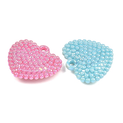 Luminous UV Plating Opaque Acrylic Pendants MACR-K361-49-1