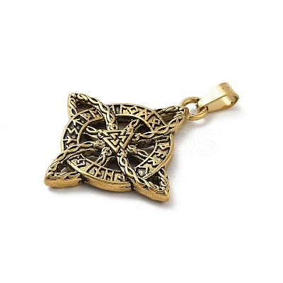 Viking 304 Stainless Steel Pendants STAS-P400-01A-AG-1