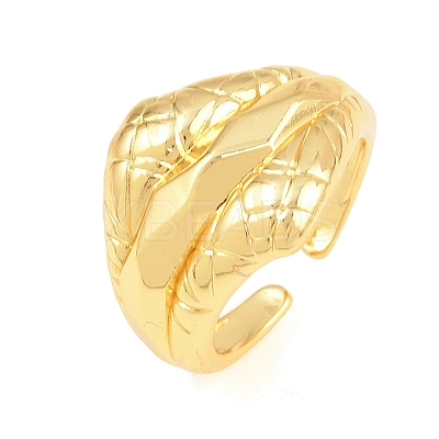 Brass Cuff Open Rings KK-CBA5A76-06G-03-1