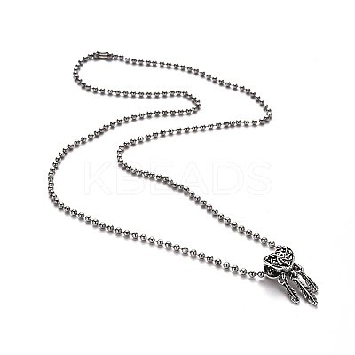 304 Stainless Steel Ball Chains and Ball Chain Connectors Set CHS-YW0001-01A-1
