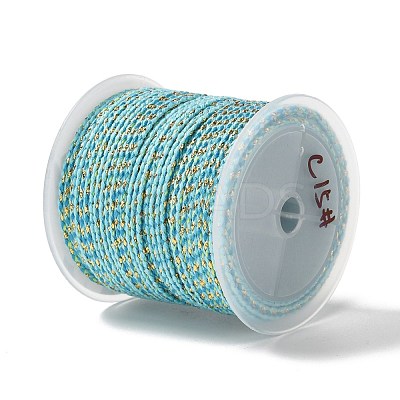 4-Ply Polycotton Cord with Metallic Thread OCOR-Z003-C12-1
