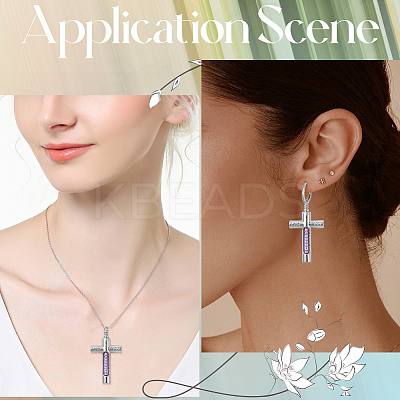 DIY Necklace Making Kits DIY-SC0030-96F-1