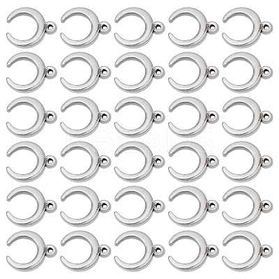30Pcs 304 Stainless Steel Charms STAS-DC0005-42-1
