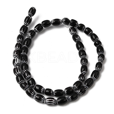 Handmade Millefiori Glass Oval Beads Strands LK-Z001-02A-05-1