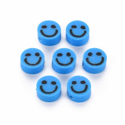 Handmade Polymer Clay Beads CLAY-S096-010-1