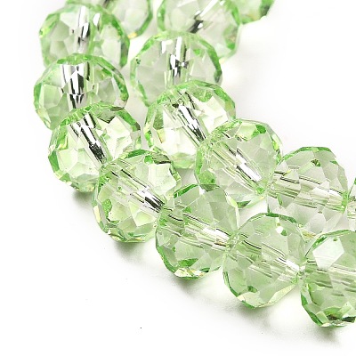 Transparent Baking Paint Glass Beads X1-DGLA-A034-T8mm-D11-1