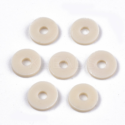 Handmade Polymer Clay Beads LS-CLAY-Q251-4.0mm-106-1