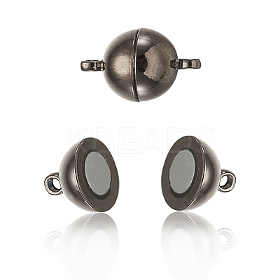 Brass Magnetic Clasps KK-TA0007-34B-1