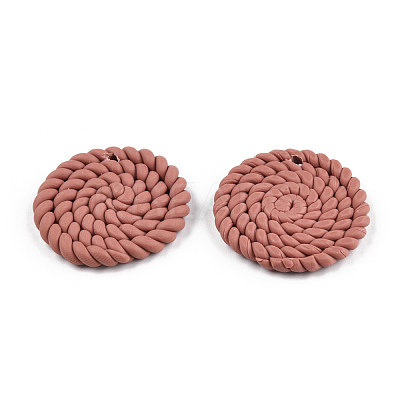 Handmade Polymer Clay Pendants CLAY-N010-093-1