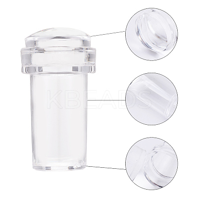 Silicone Nail Art Seal Stamp and Scraper Set X-MRMJ-Q061-001-1