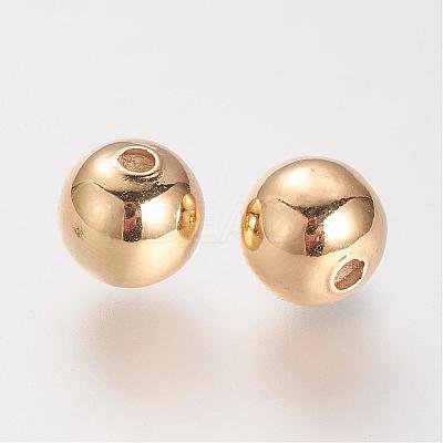 Brass Beads KK-R037-190G-1