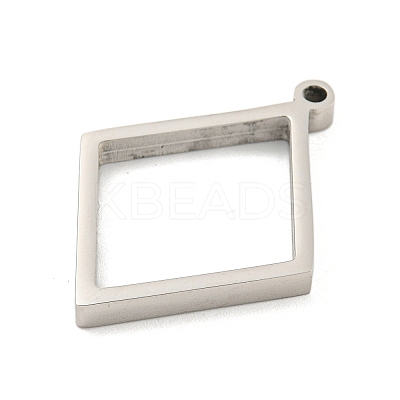 Non-Tarnish 304 Stainless Steel Laser Cut Pendants STAS-U009-03A-P-1
