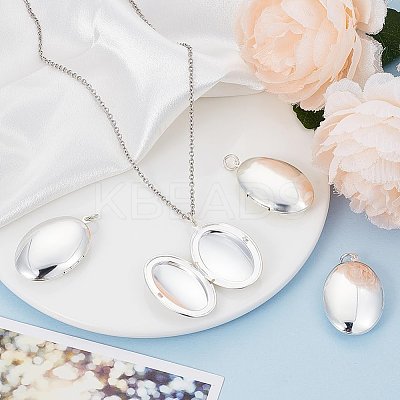 4Pcs Brass Locket Pendants FIND-BBC0015-80-1