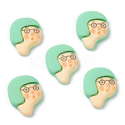 Resin Cabochons X-CRES-G015-11-1