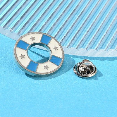 Ship Voyage Theme Enamel Pins JEWB-M048-04B-1