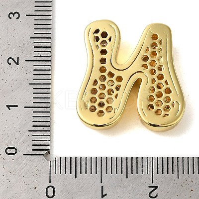 Rack Plating Brass Micro Pave Clear Cubic Zirconia Perdants KK-C067-11G-N-1