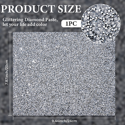Self-adhesion Resin Rhinesatone Hotfix Rhinestone DIY-WH20031-053G-1