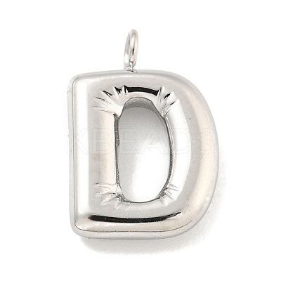 Non-Tarnish 304 Stainless Steel Pendants STAS-C102-15P-D-1