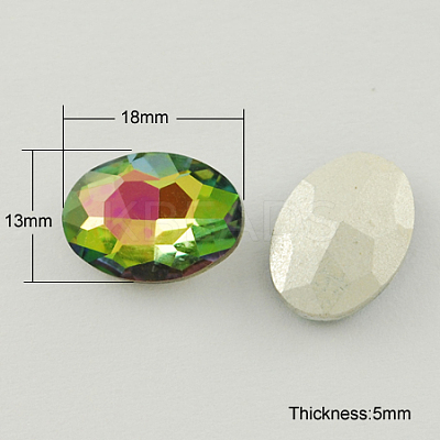Glass Pointed Back Rhinestone RGLA-Q012-22-1