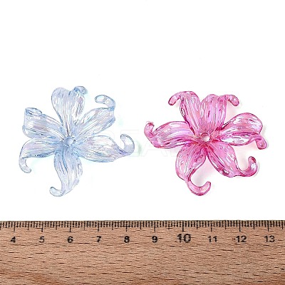 Transparent Plastic Beads KY-N025-43-1