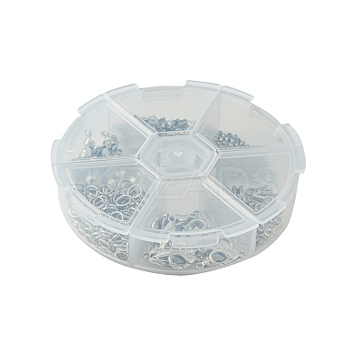 DIY Iron & Alloy Jewelry Making Findings Kit DIY-FS0005-82-1