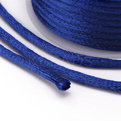 Nylon Satin Rattail Cords NWIR-L006-1mm-16-1