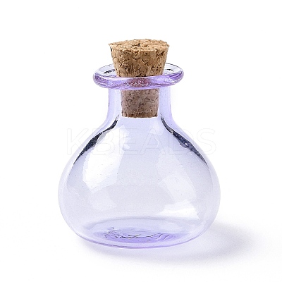 Miniature Glass Bottles LS-GLAA-H019-03B-1