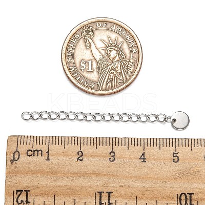 Tarnish Resistant 304 Stainless Steel Chain Extender LS-X-STAS-E104-41G-1