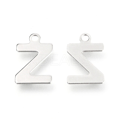 Non-Tarnish 201 Stainless Steel Charms X-STAS-C021-06P-Z-1