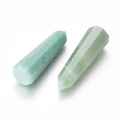 Natural Green Aventurine Pointed Beads G-I220-08-1
