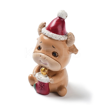 Christmas Animals Resin Sculpture Ornament RESI-K025-01E-1