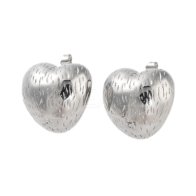 Non-Tarnish 304 Stainless Steel Stud Earrings for Women EJEW-D095-02P-1