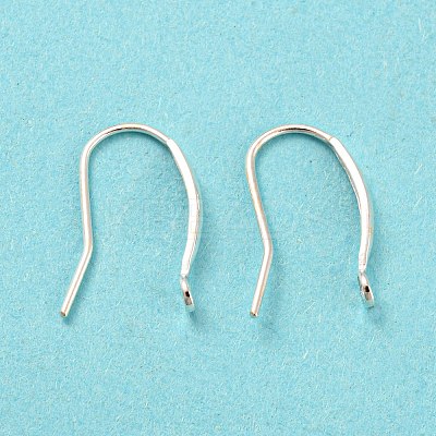 925 Sterling Silver Hoop Earring Findings STER-H107-09S-1