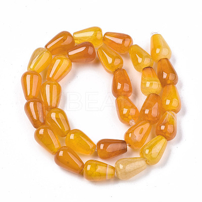 Natural Crackle Agate Beads Strands G-S359-243A-1
