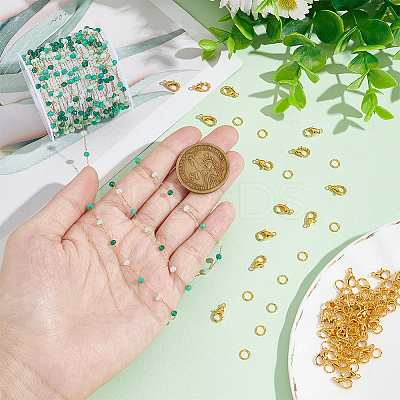 DIY Chain Bracelet Necklace Making Kit DIY-NB0008-59-1