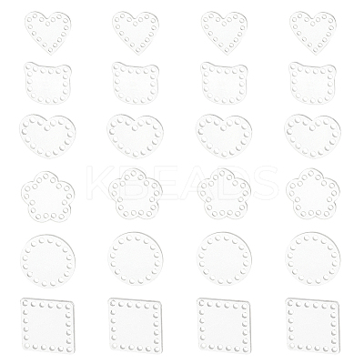 Transparent Acrylic Weaving Board DIY-PH0026-83-1