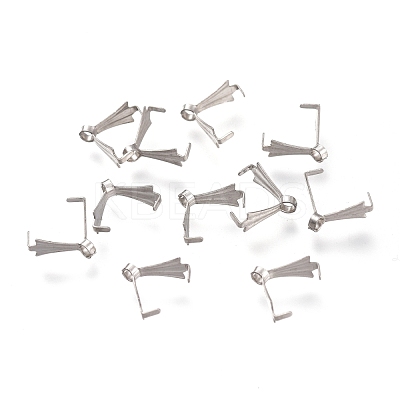 Tarnish Resistant 304 Stainless Steel Ice Pick Pinch Bails STAS-F263-01A-P-1