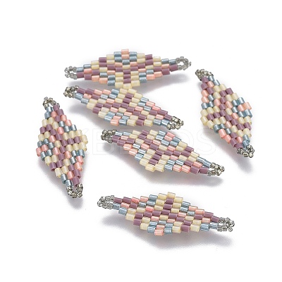 MIYUKI & TOHO Handmade Japanese Seed Beads Links SEED-E004-I13-1