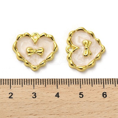 Alloy Enamel Pendants ENAM-R145-02G-1