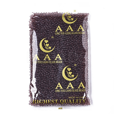 6/0 Transparent Glass Seed Beads SEED-S040-09A-02-1