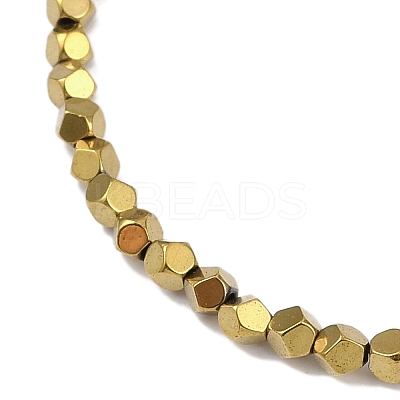 Electroplated Synthetic Non-magnetic Hematite Beads Strands X-G-A234-G03-01G-1