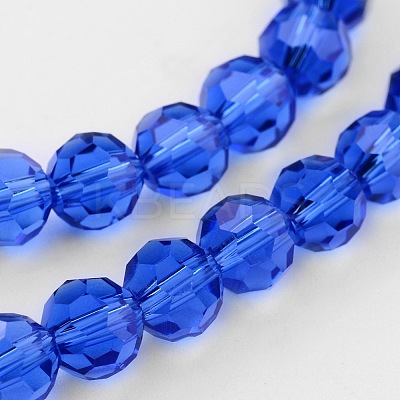 Transparent Glass Bead Strands LS-GLAA-G013-8mm-26-1