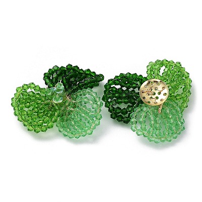 Glass Beaded Cabochons FIND-G058-03H-1
