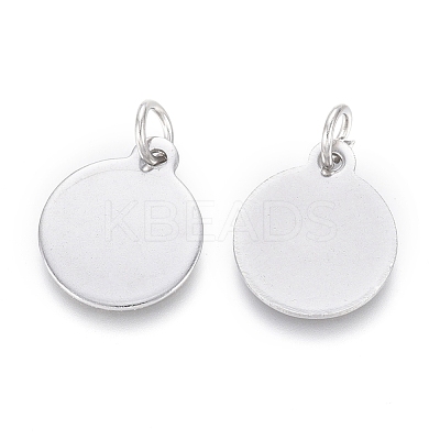 Non-Tarnish 304 Stainless Steel Charms EJEW-L238-02C-P-1