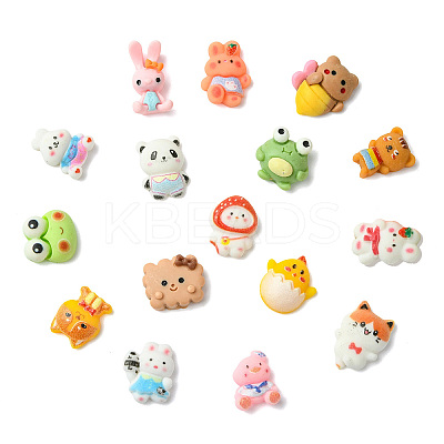 Opaque Resin Cabochons RESI-CJC0011-41-1